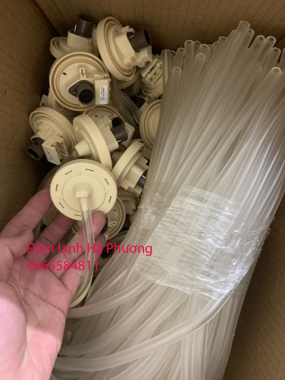 Phao van áp lực máy giặt LG cửa đứng, có dây tio
