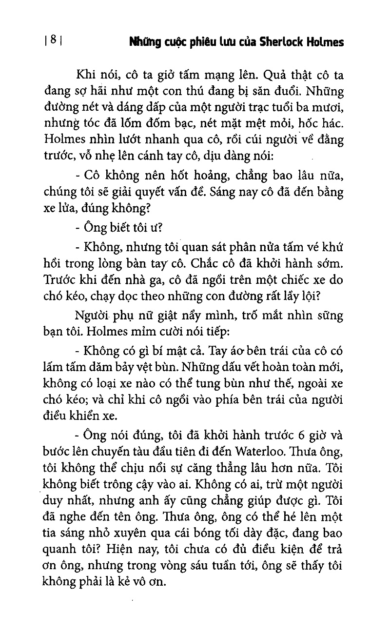 Sách: Những Cuộc Phiêu Lưu Của Sherlock Holmes