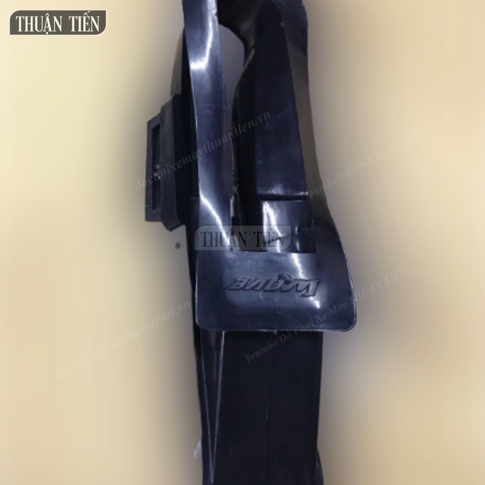 Rubber W/small black excellent bearing, good glue, thick and durable provides good protection and noise canceling when brushes