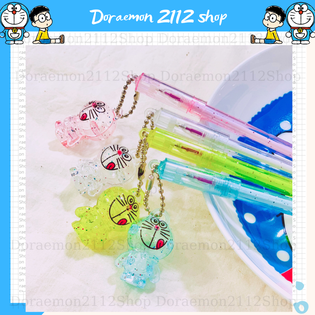 Bút mực tím Doraemon Đô Rê Mon siêu dễ thương