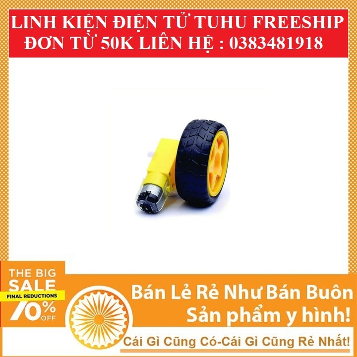 Động Cơ Giảm Tốc Vàng 3V-9V