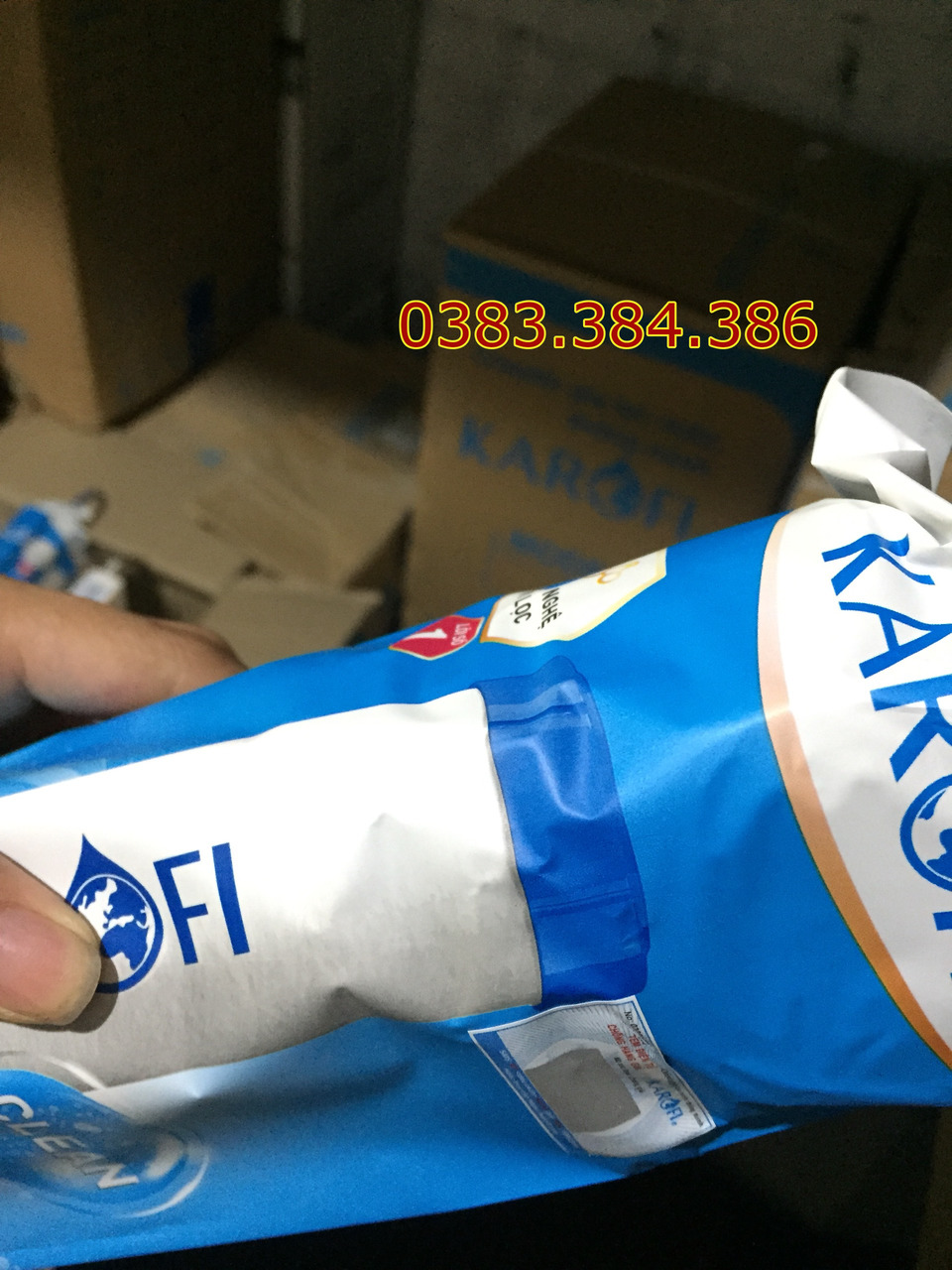 LÕI SỐ 1 – LÕI PP 5 MICRON - KAROFI CHÍNH HÃNG