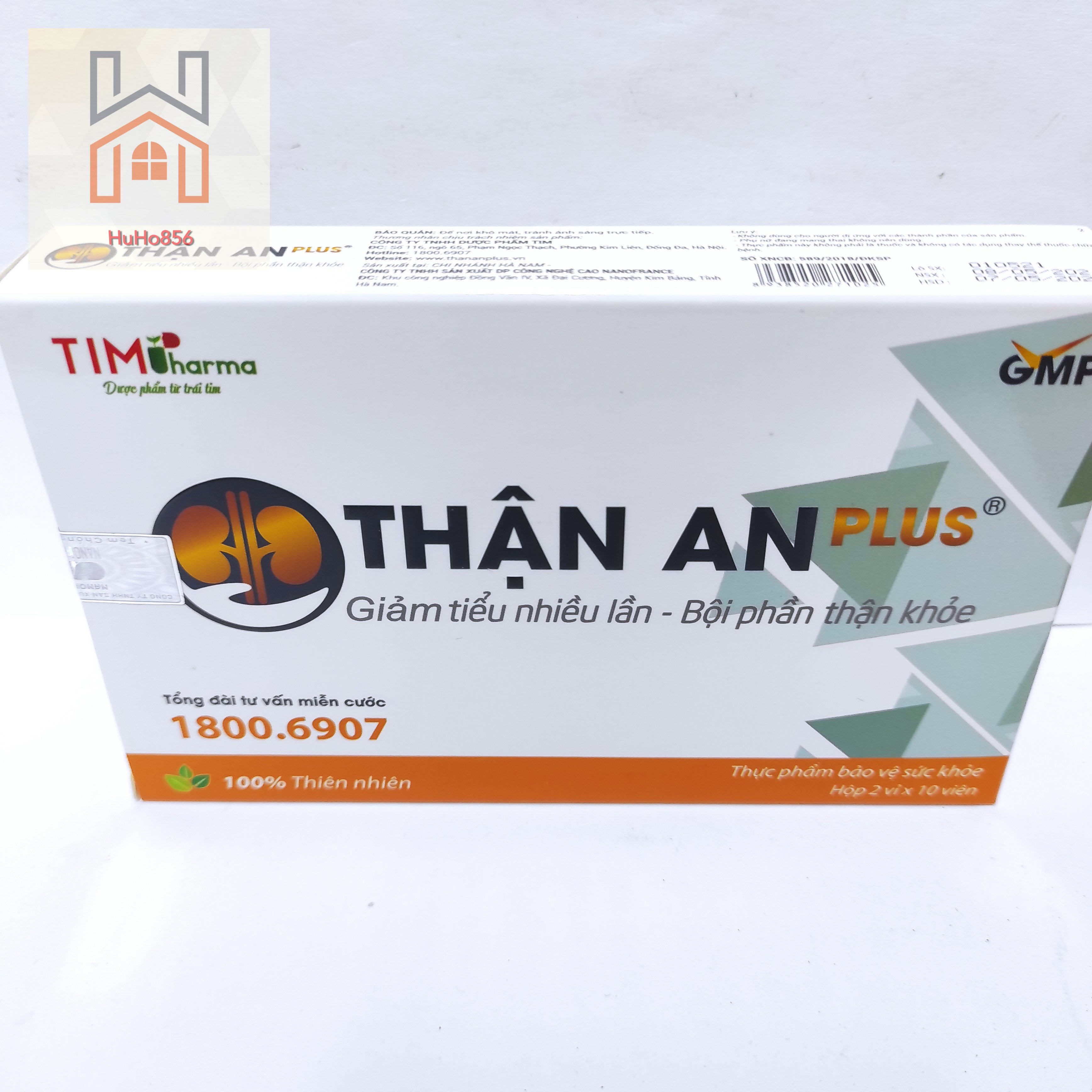 Thận an Plus - Giảm tiểu nhiều lần