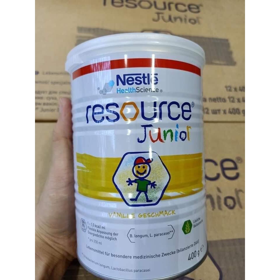 SỮA BÉO TĂNG CÂN RESOURCE JUNIOR 400g - ĐỨC