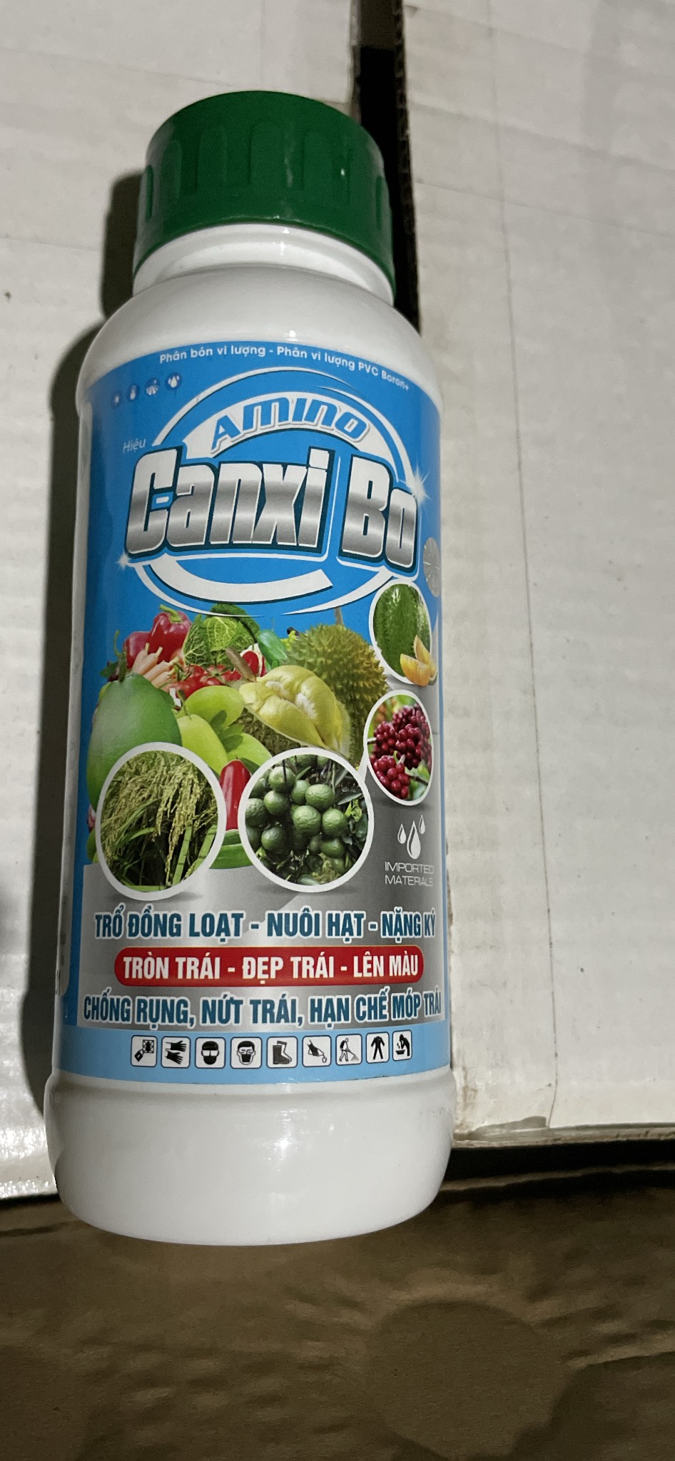 Phân bón lá AMINO Canxi Bo Sữa phân trung vi lượng bổ sung vi lượng 500ml