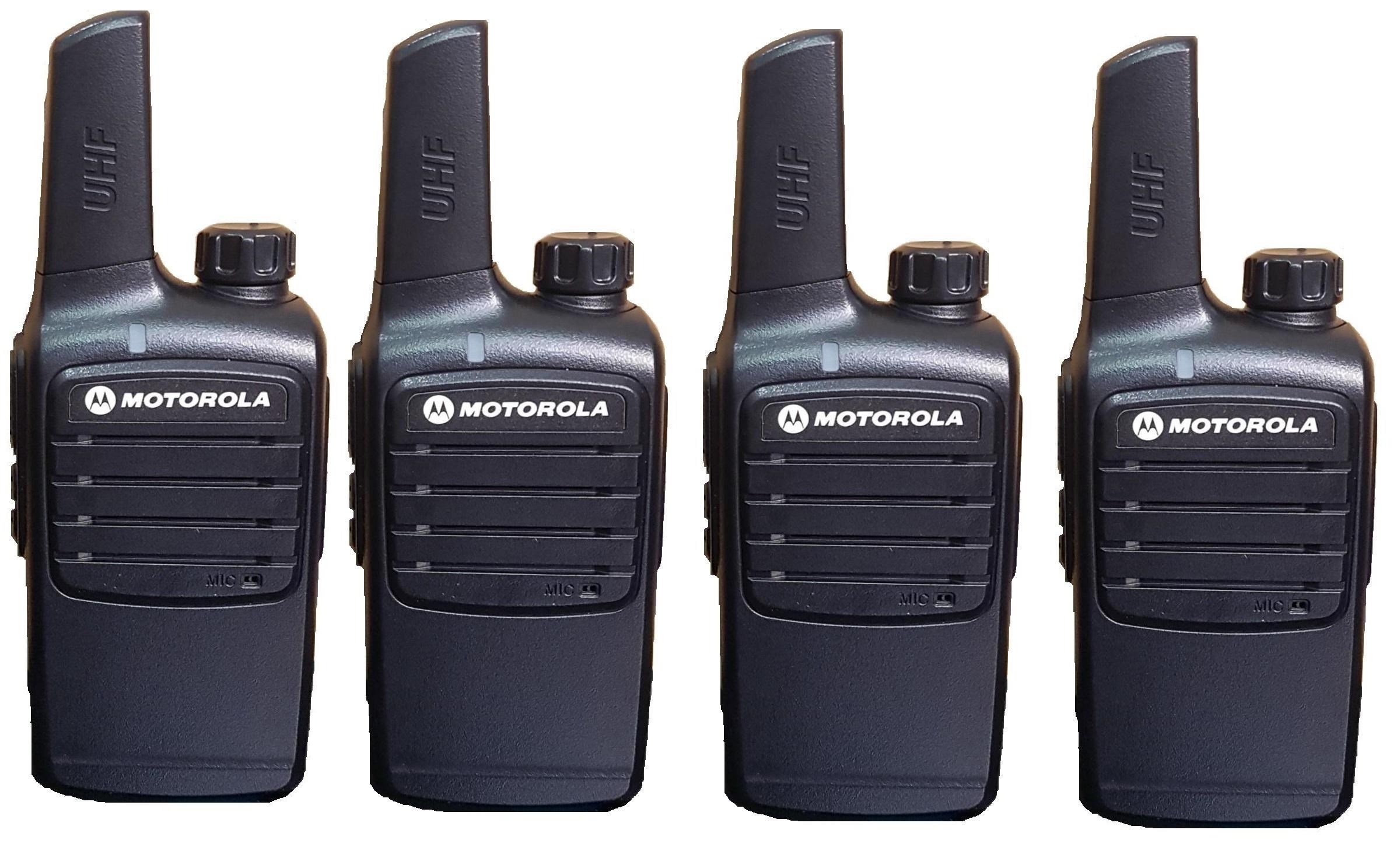 Bộ 4 Máy bộ đàm Motorola Mini Cooper S+Tặng 04 tai nghe chuyên dụng