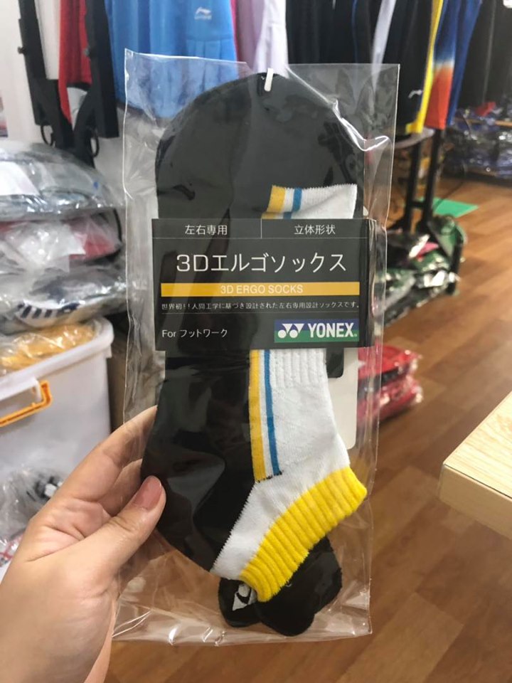 Tất ngắn cầu lông Yonex 3D