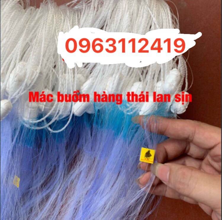 "Lưới đánh cá 3 màng thái lan  cao 2m chì nặng"