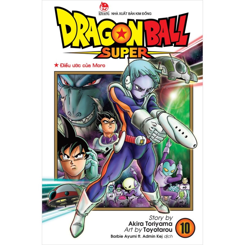 Sách - Dragon Ball Super - Tập 10