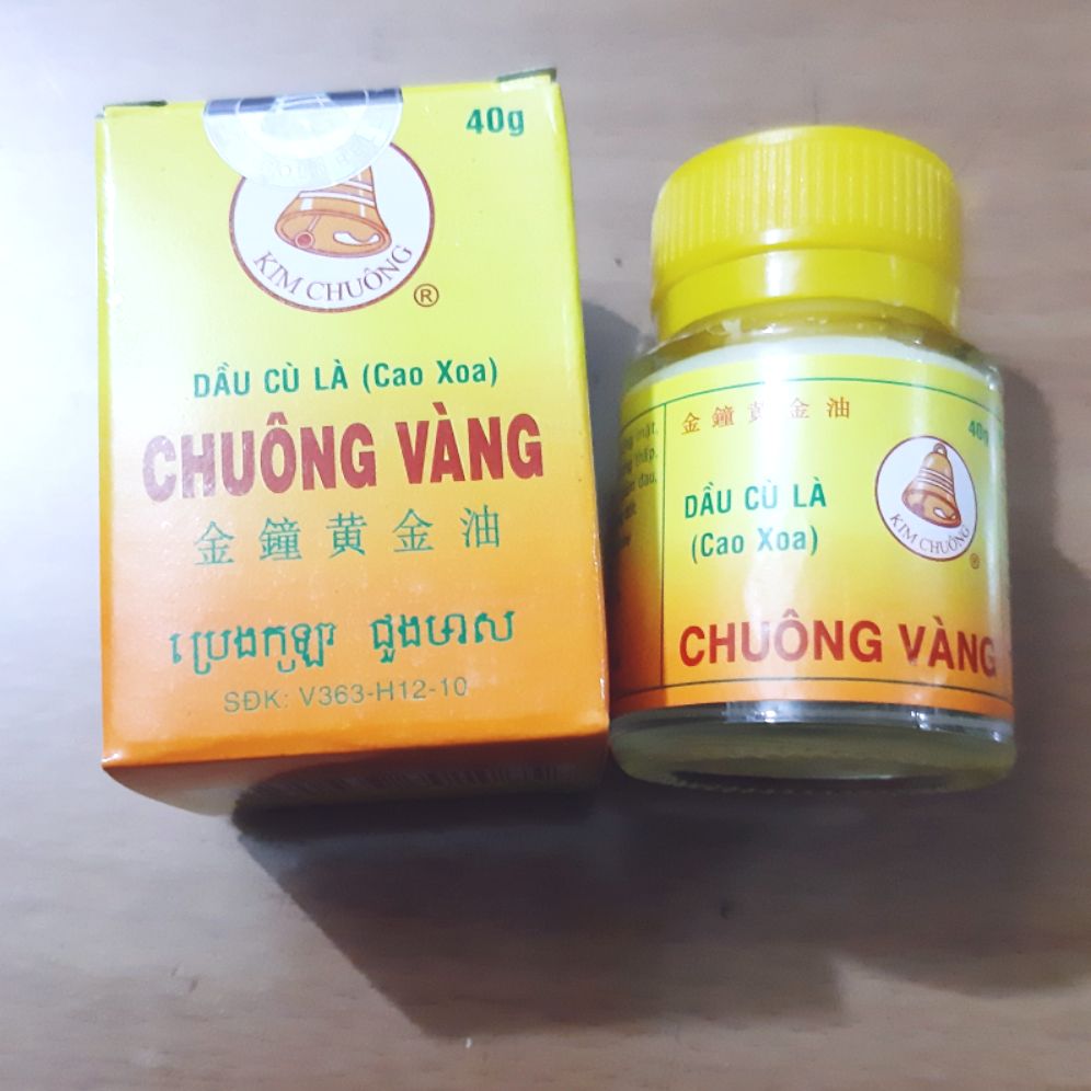 Dầu cù là CHUÔNG VÀNG