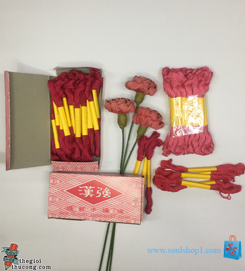 Only hand-embroidered, made in Hongkong
