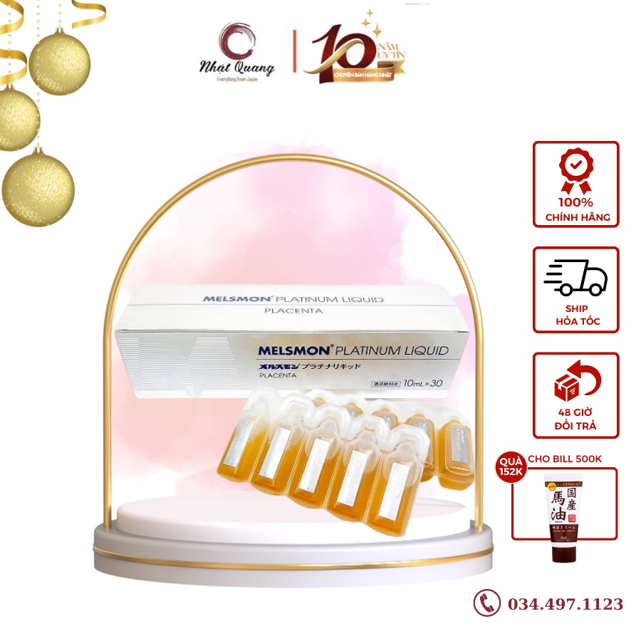 TẾ BÀO GỐC NHAU THAI MELSMON PLATINUM LIQUID