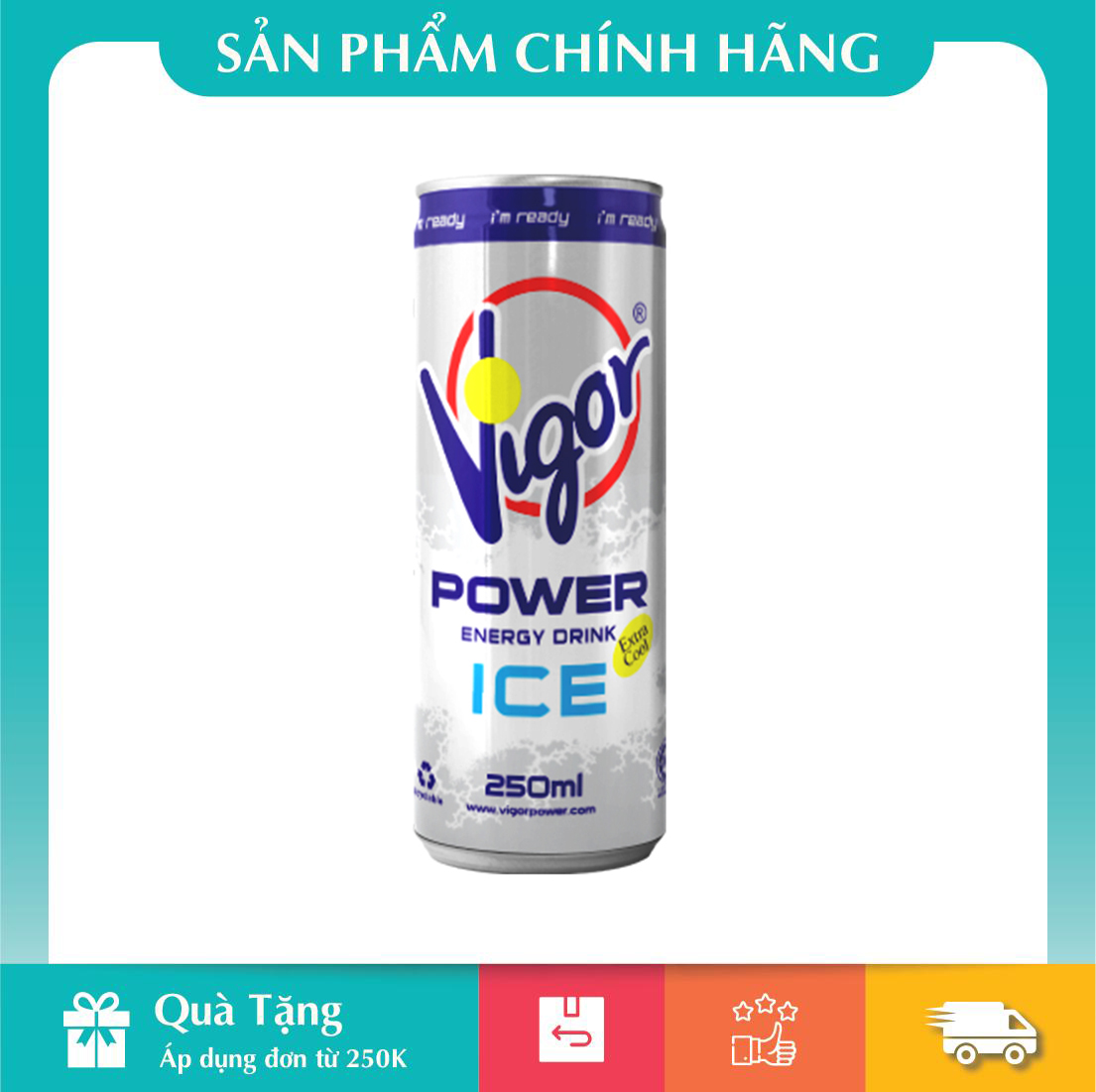 [HCM]Nước Tăng Lực Vigor 250ml
