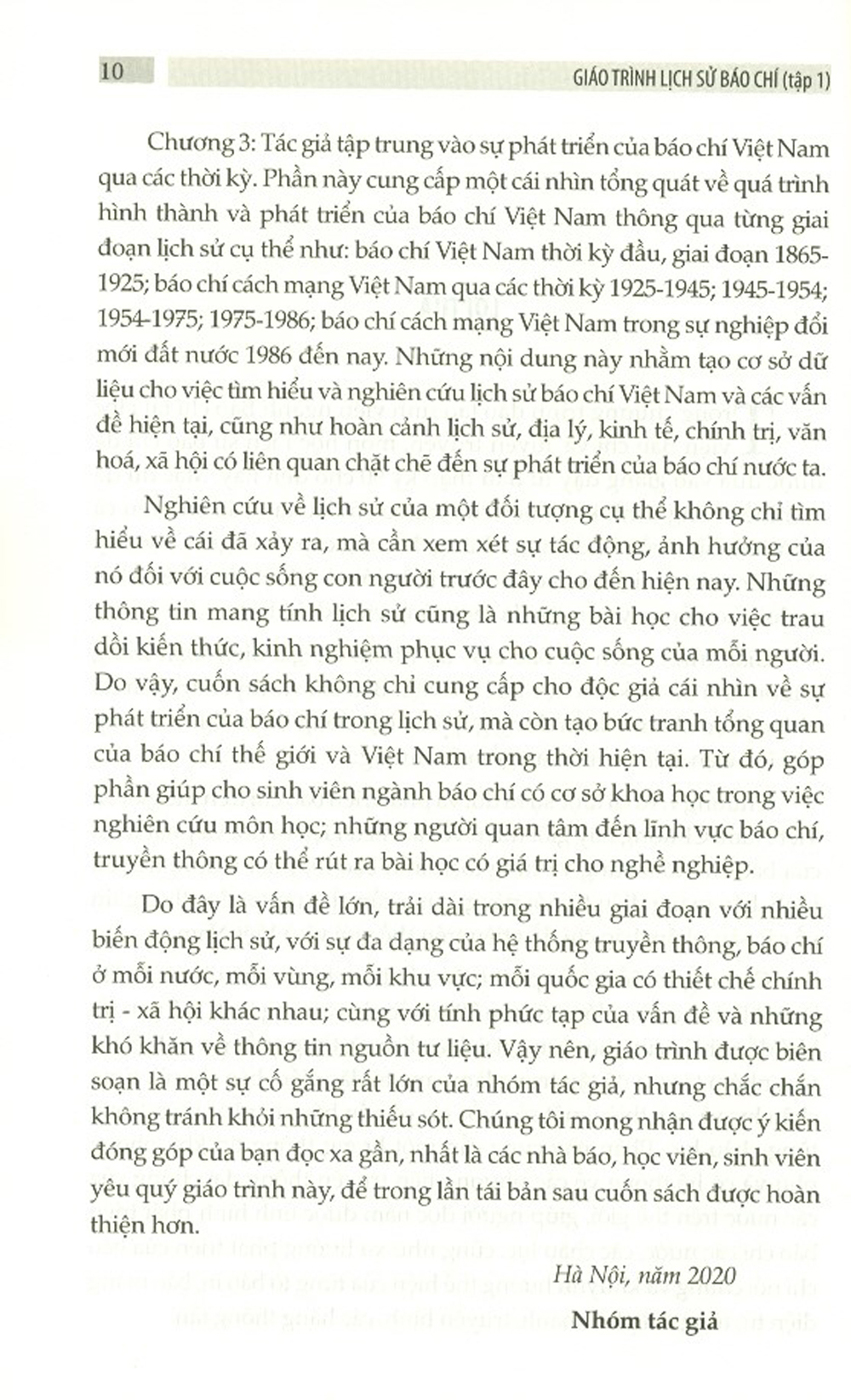 Giáo Trình Lịch Sử Báo Chí