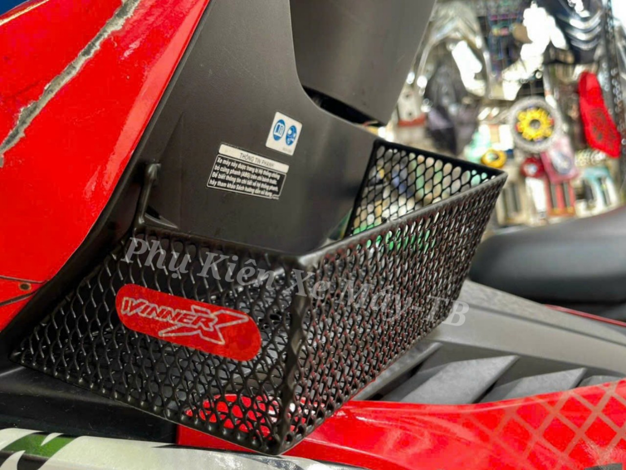 Rổ Hông Đựng Đồ Xe Máy WINNER X V2 2019-2021