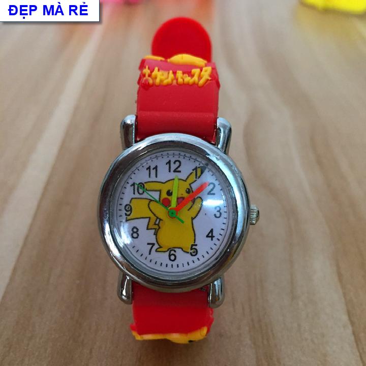 Đồng watch beautiful children that cheap motifs Pokemon 3D