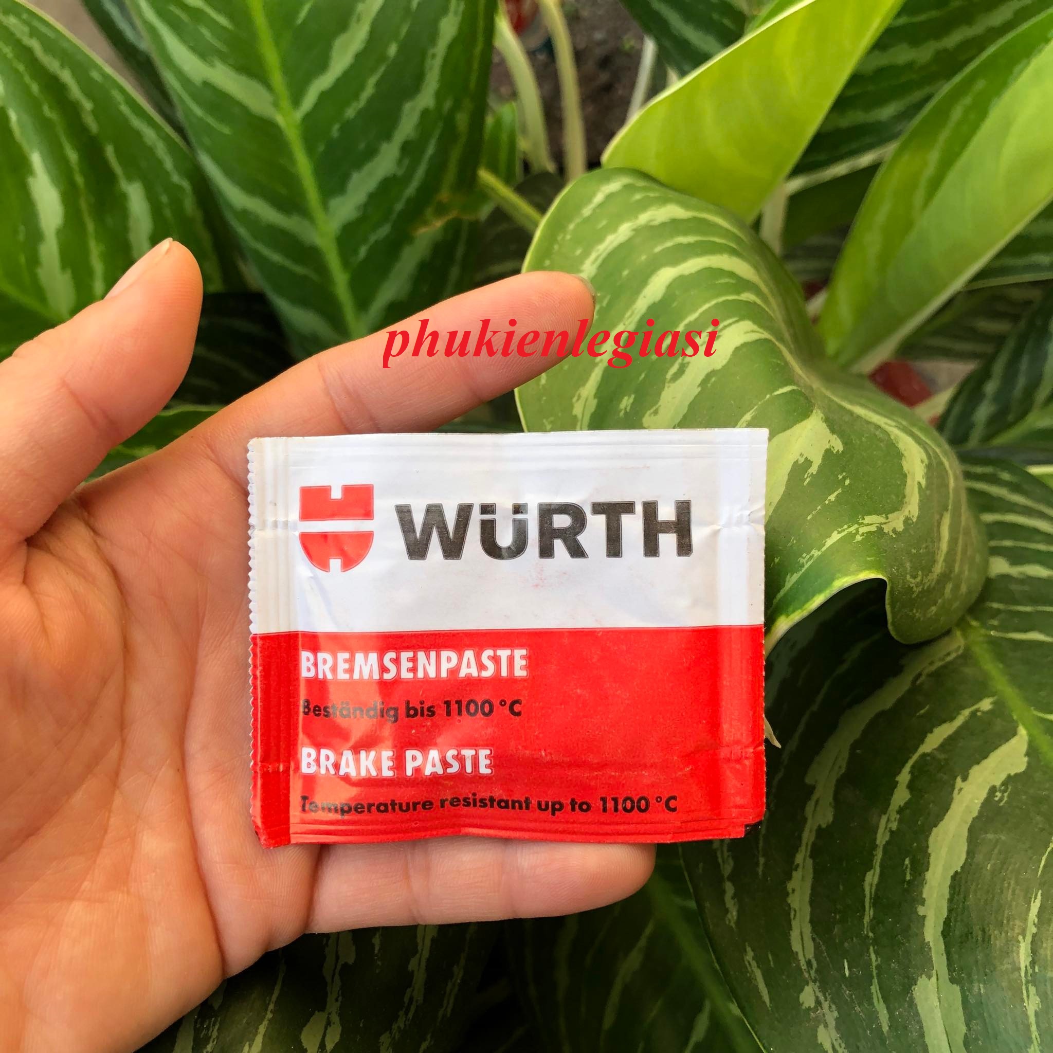 Bộ đôi mỡ tra má phanh Wurth và mỡ tra ắc phanh BG chuyên dụng cho hệ thống phanh oto của Đức