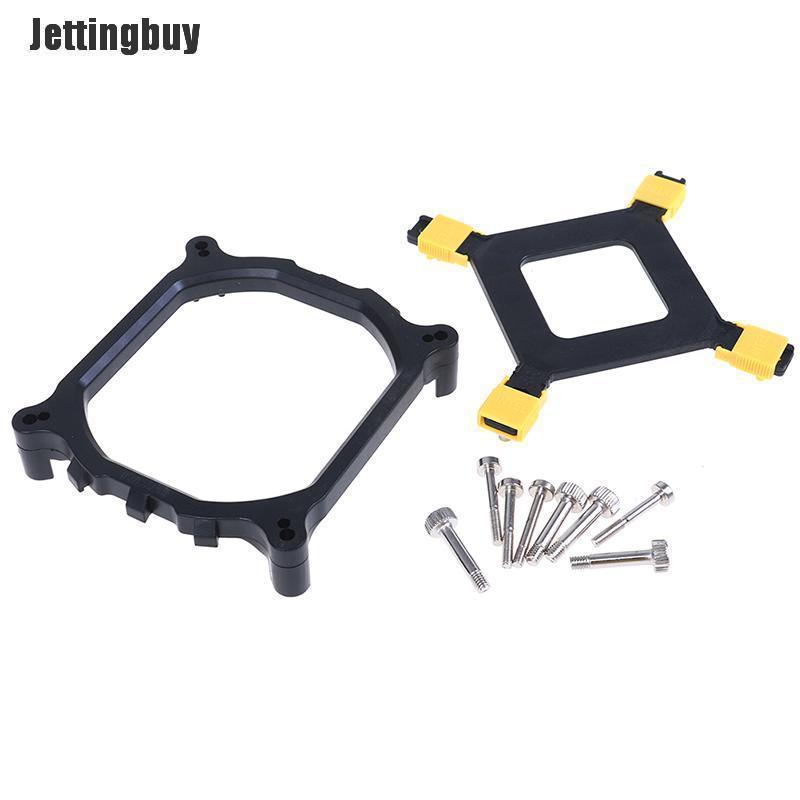 Jettingbuy CPU Cooler Fan bracket heatsink Holder for 2011/1155/1150/1156/1366 Socket