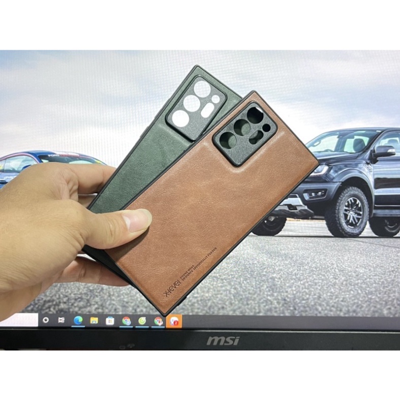 ốp lưng da samsung note 20 / note 20 Ultra hiệu x-level