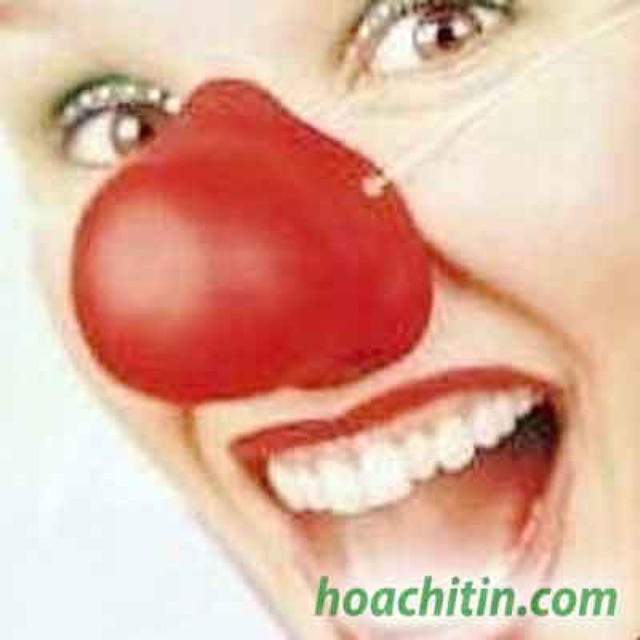 Trọn Bộ Trang Phục Hoá Trang Chú Hề (Quần Áo + Tóc Giả Xoăn 7 Màu + Mũi Cao Su)