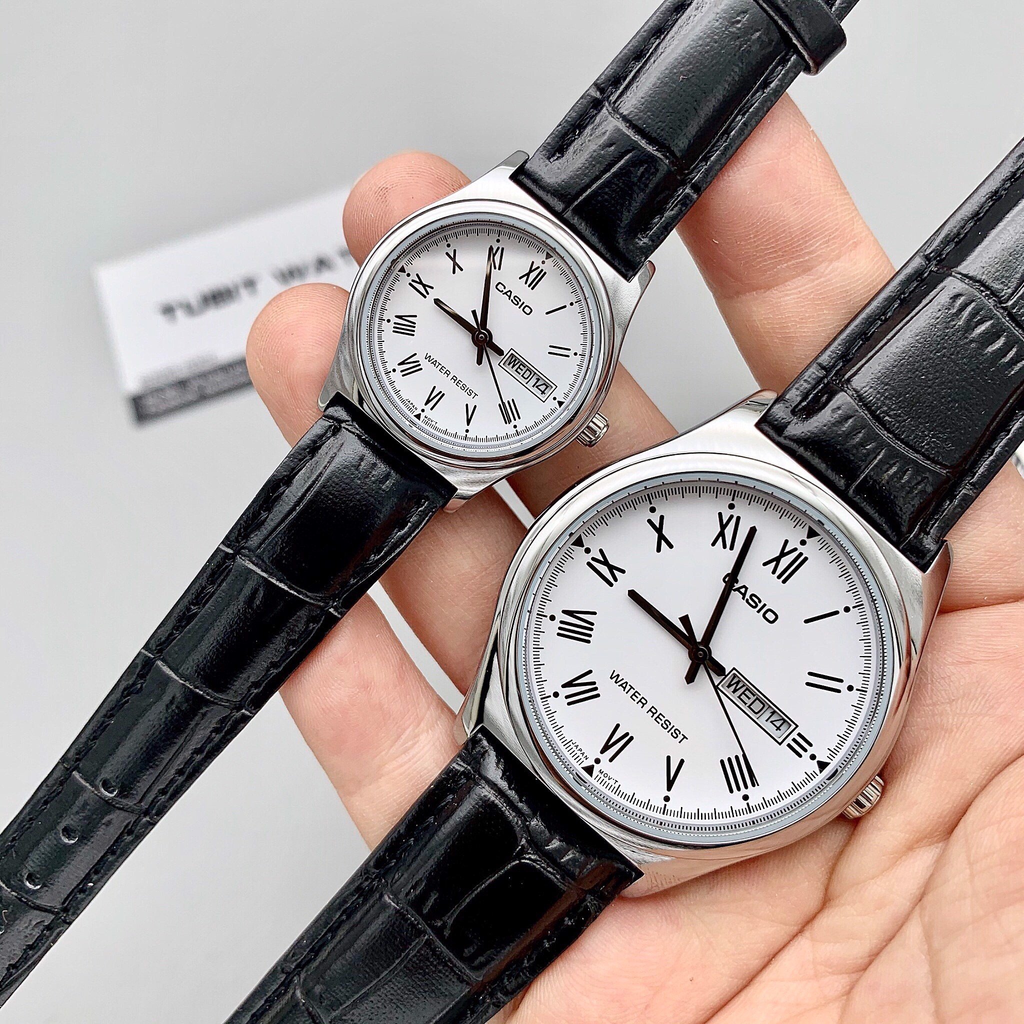 Đồng hồ nữ dây da Casio Anh Khuê LTP-V006L-7BUDF