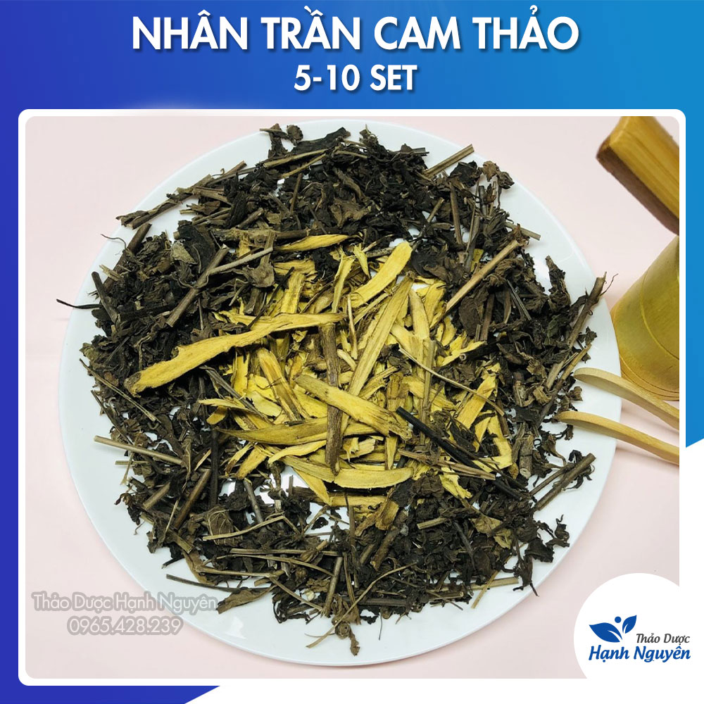5-10 Set nhân trần - cam thảo -Thảo dược hạnh nguyên