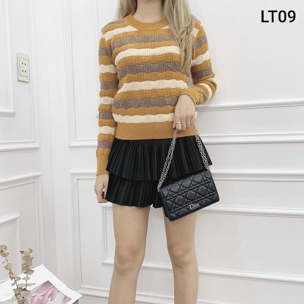 CHÂN VÁY XÒE 2 TẦNG DẬP LY HOT HIT