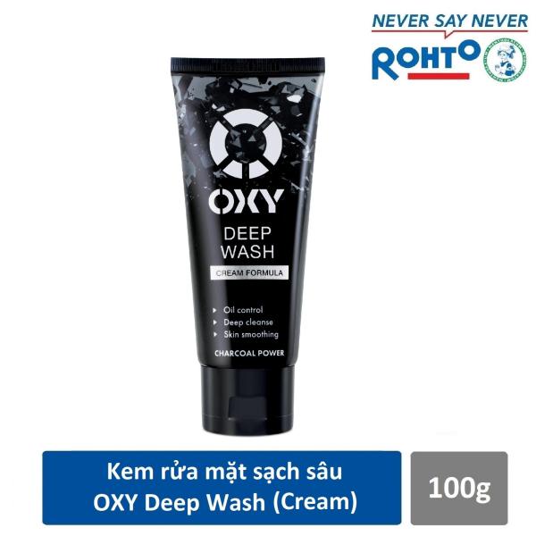 Sữa rửa mặt sạch sâu OXY Deep Wash (Cream) 100g