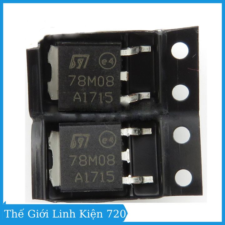 Combo 5 linh kiện điện tử IC 78M08 1.5A TO-252