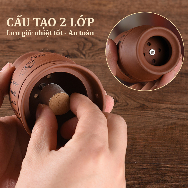 Cốc Phù Dương Xông Hơ Ngải Cứu Hàn Ẩm Massage, Giác Hơi, Cạo Gió, Chải Thông Kinh Lạc