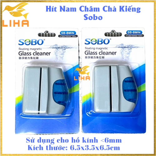 Chà Bể Cá Hít Nam Châm Sobo SB-BMIN (<6mm) - Hít Chà Vệ Sinh Bể Cá