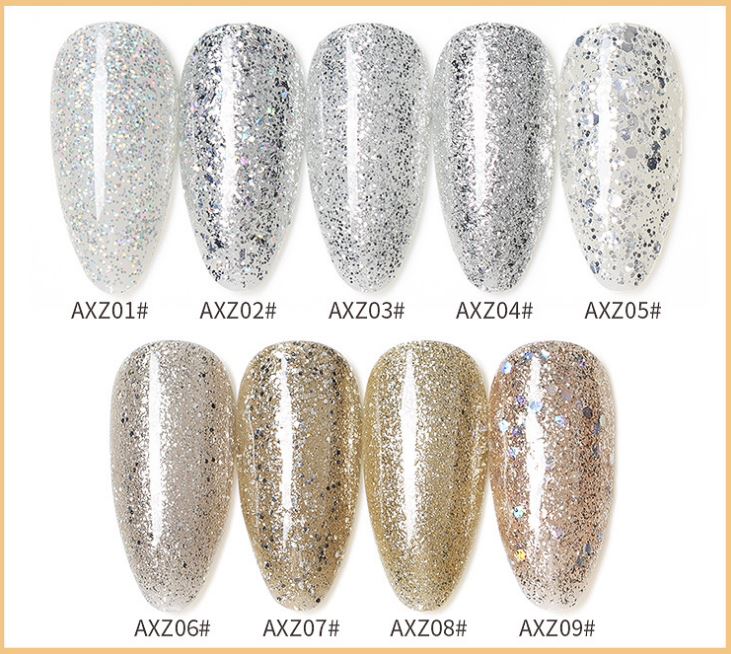 [HCM]Sơn gel As mã AXZ 15ML - chai đỏ
