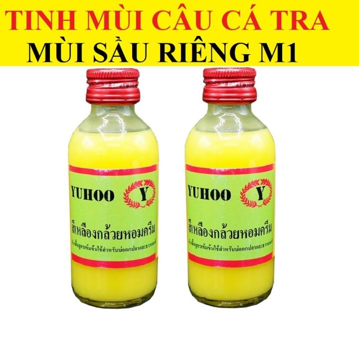 Tinh Mùi Câu Cá YUHOO sầu riêng-cua-chuối-tôm-tra bò-hương liệu câu cá thái lan
