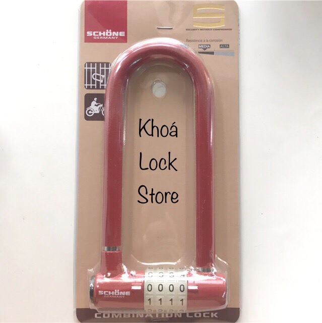 [HCM]Khoá số càng dài 140mm SCHONE SC-803