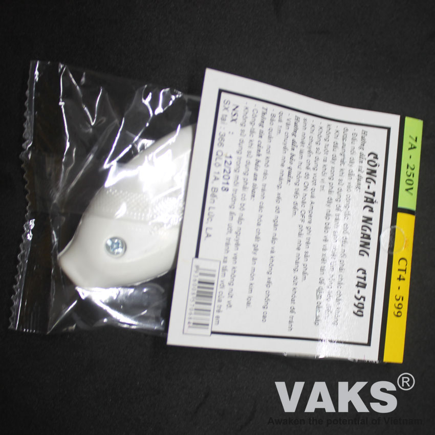 [HCM]CÔNG TẮC NGANG CT4-599 7A-250V