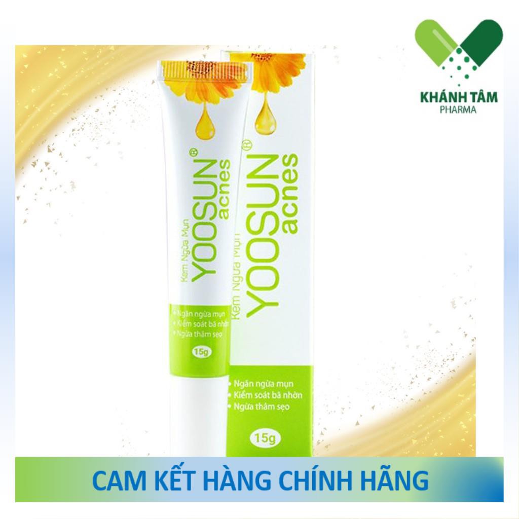 ! Kem Bôi Mụn Yoosun Acnes 15gr