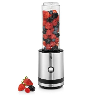 WMF Kult X Mix & Go Mini Smoothie Maker, stand mixer, electric blender, shake mixer 300 watts, Tritan plastic bottle