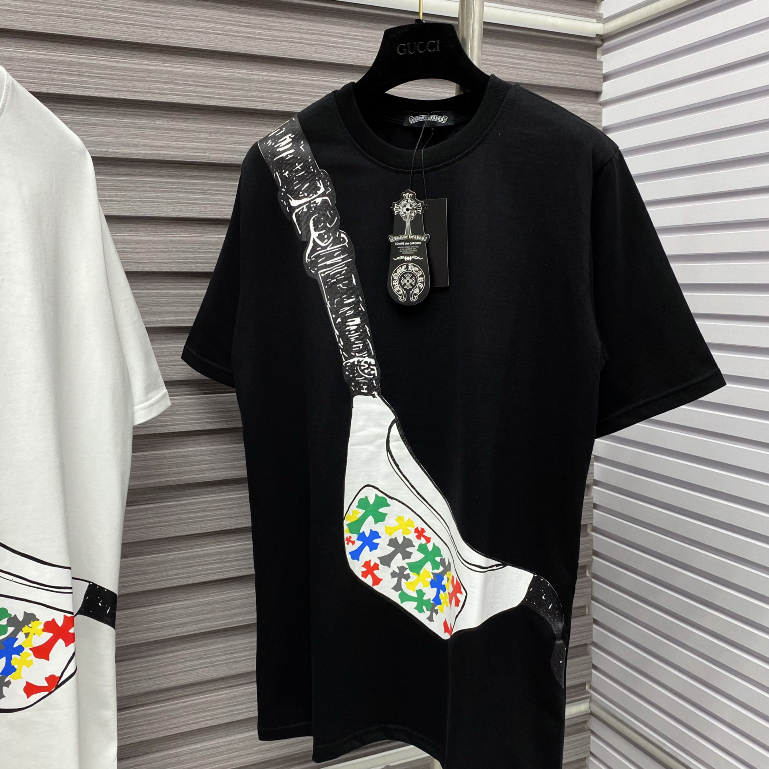 Áo Thun Túi Đeo Chéo Chữ Thập 7 Màu Cotton Dày Dặn Dáng Rộng Nam Nữ NVA426