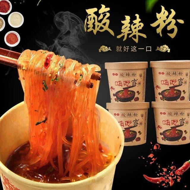 Miến cay trùng khánh thùng 6 hộp