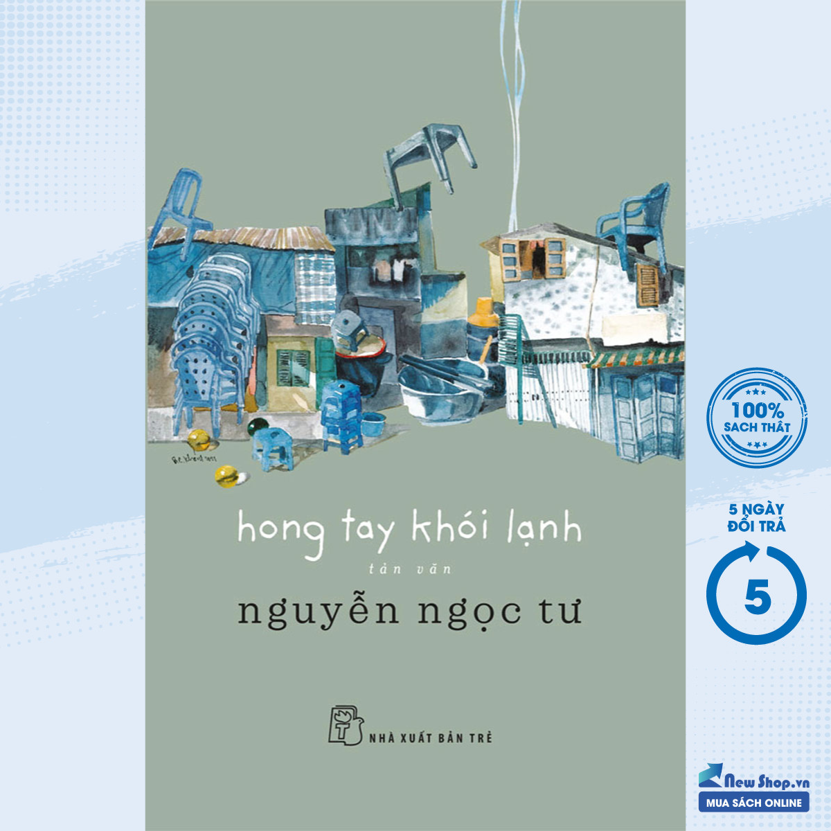Sách - hong tay khói lạnh - nguyễn ngọc tư - - newshop