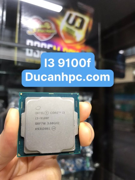 Bộ vi xử lý CPU Intel I3 9100f