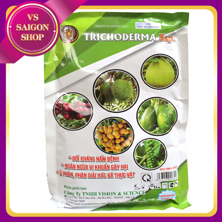 [HCM]TRICHODERMA :Vi nấm đối kháng-Phòng bệnh chết nhanh chết chậm-gói 500G