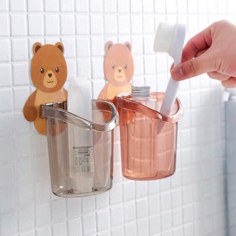 Côc Dán Tường Hình Gấu Đa Năng