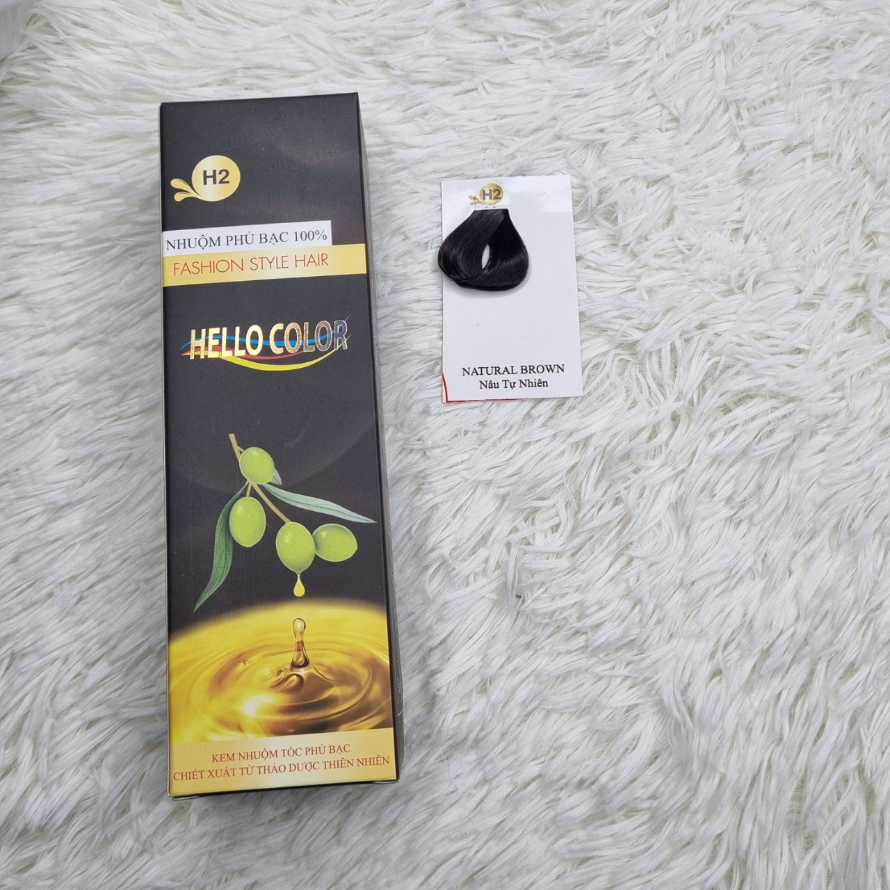 NHUỘM TÓC PHỦ BẠC OLIVE