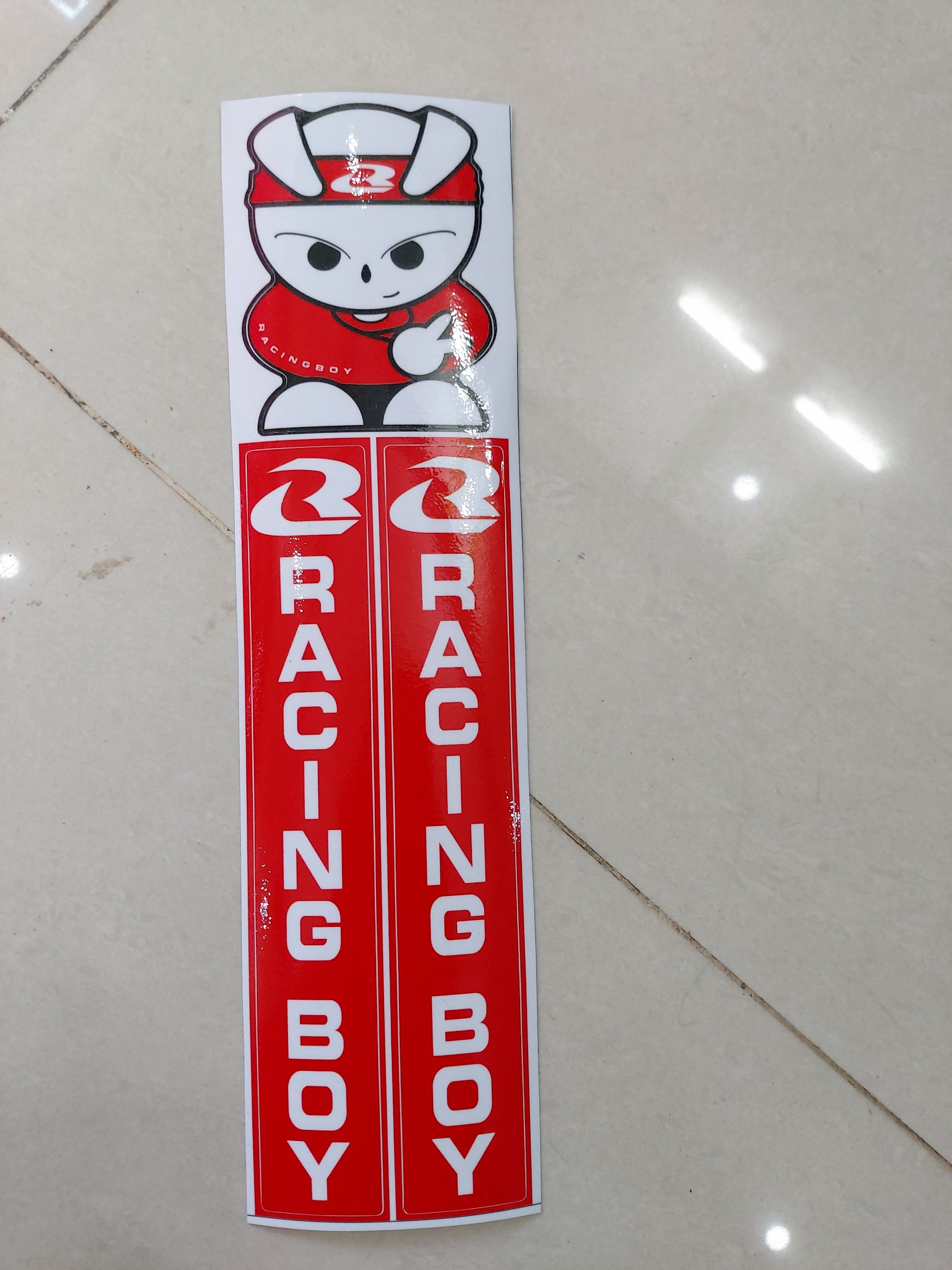 tem logo sticker dán phuộc gấp racingboy rẻ