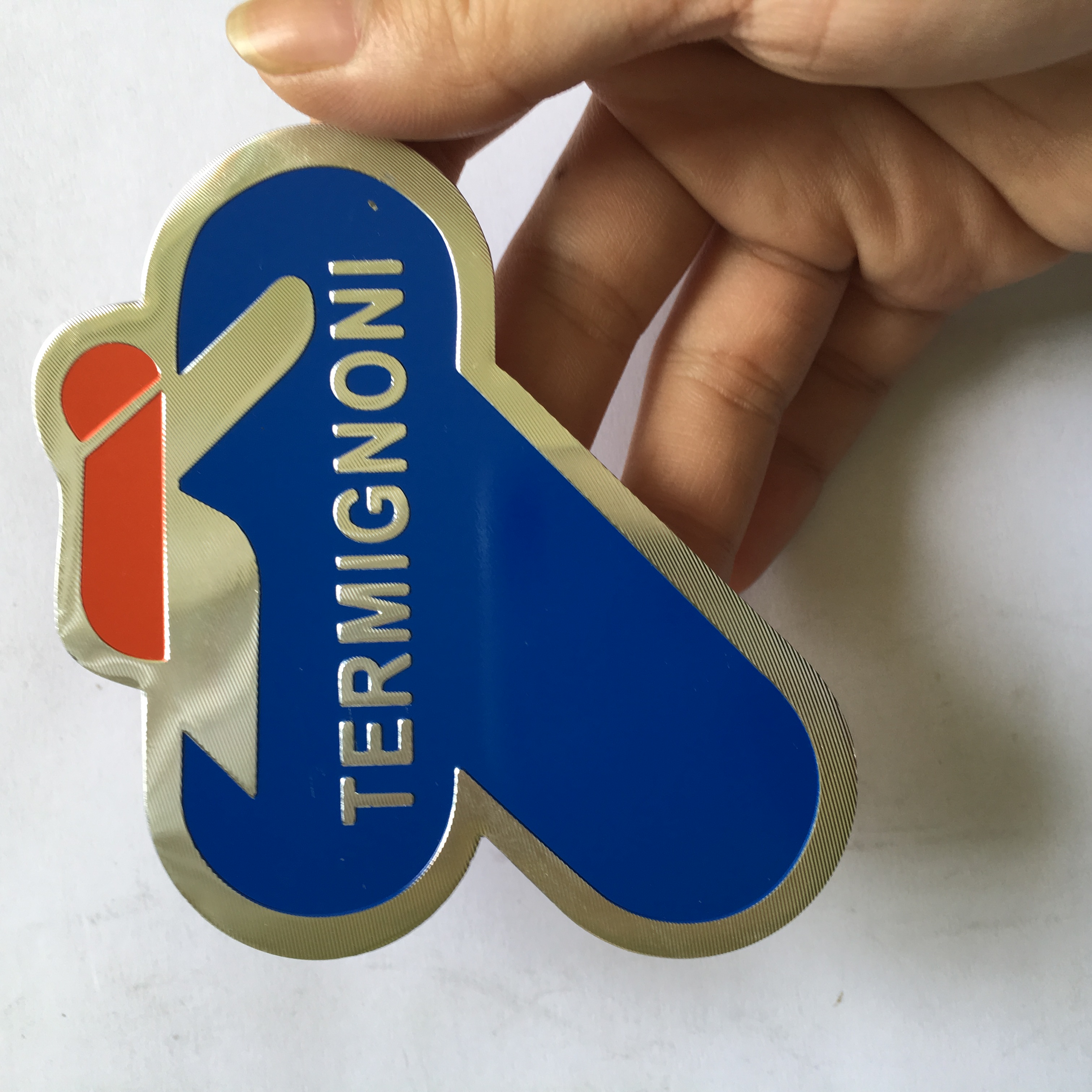 Tem nhôm dán pô xe ống xả TERMIGNONI #11