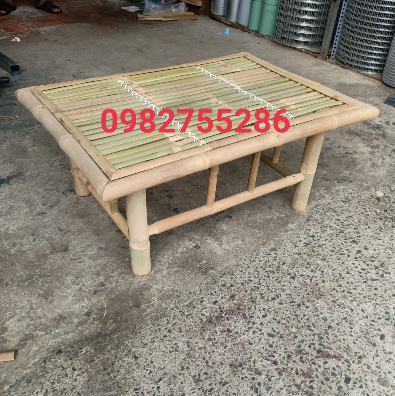 bàn tre osin, bàn tre lùn [50*70*cao 30cm]