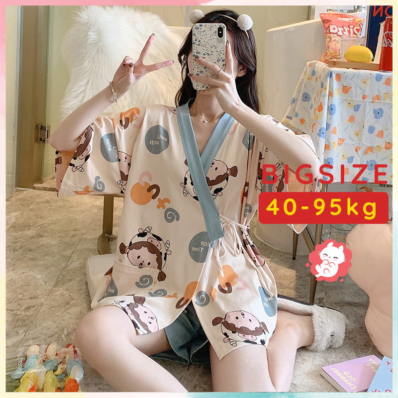 Đồ mặc nhà Bigsize đồ ngủ lụa mềm mại BC26