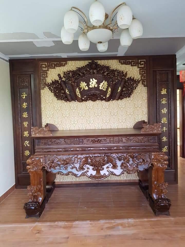 Sập thờ gỗ mít