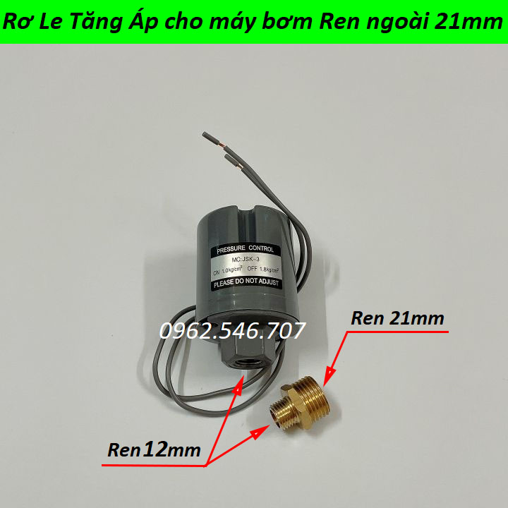RƠ LE MÁY BƠM TĂNG ÁP (REN NGOÀI 21)